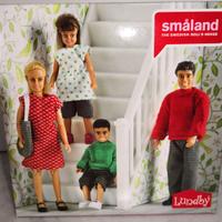FAMIGLIA DI BAMBOLE ORIGINALI LUNDBY