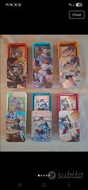 Tin Pokemon + sleeves (prezzo singolo).
Figure in 