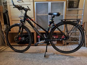 Bici da cicloturismo e città, usata pochissimo