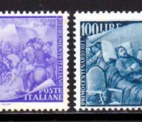Italia 1948 Risorgimento alti valori nuovi integri