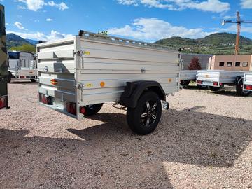 Carrello rimorchio auto mono asse