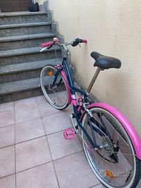 Bici BTWIN Original 500 rosa