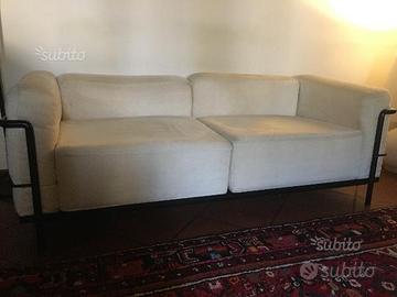Divano Cassina LC 3 2 posti + Poltrona LC 3