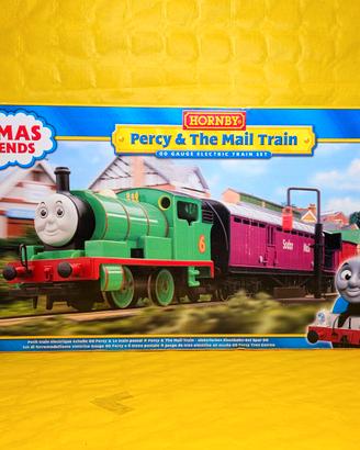 ✅ Trenino Hornby Thomas Percy & The Mail Train 00