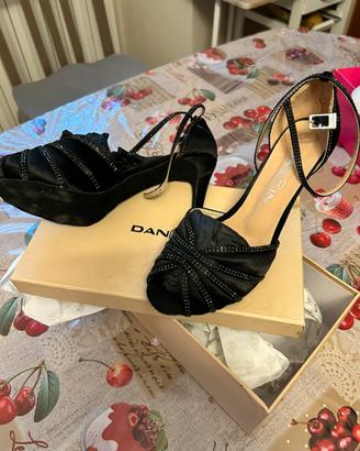 Scarpe da ballo con plateau n. 41