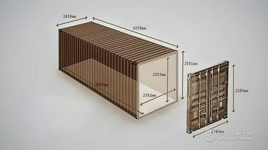 CONTAINER USO DEPOSITO 20 e 40 PIEDI