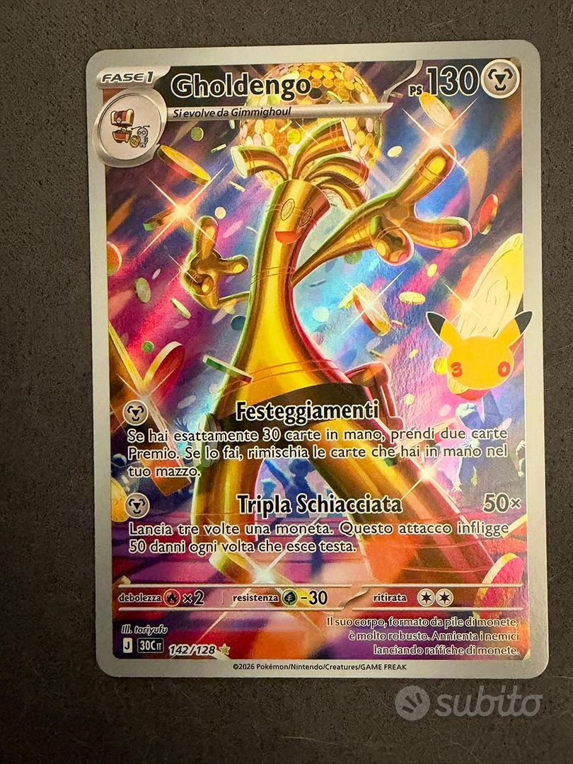 Lotto 6 carte rare pokemon 30 - Collezionismo In vendita a Cuneo