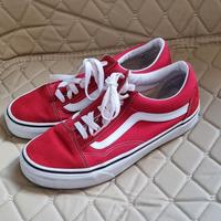 Vans old skool rosse UNISEX