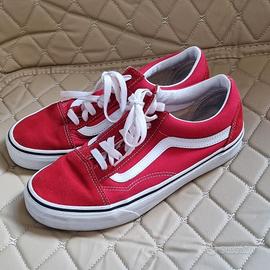 Vans old skool rosse UNISEX