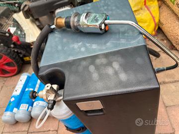 Limpida depuratore gasatore d'acqua sottolavello