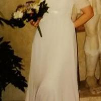 Abito da sposa in morbido chiffon