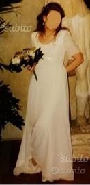 Abito da sposa in morbido chiffon