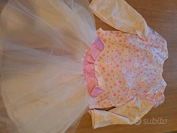 costume carnevale 6 anni fatina principessa