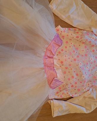 costume carnevale 6 anni fatina principessa