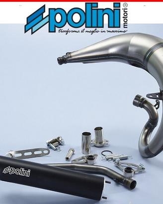 MARMITTA POLINI COMPLETA CODICE 200.415 PER HM DER