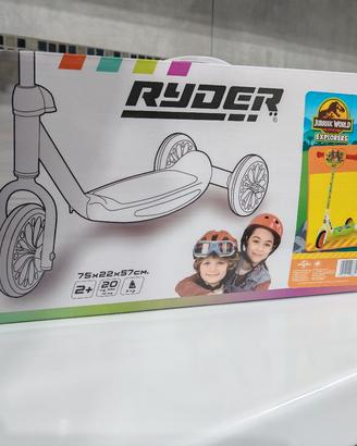 Monopattino 3 ruote Ryder Jurassic World 