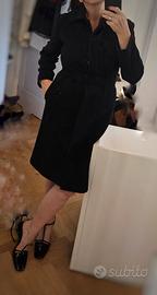 Paola Frani - cappottino nero pura lana