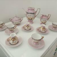 servizio da caffè vintage madreperla