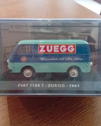 Fiat 1100 T. Zuegg. 1961. Modellino.