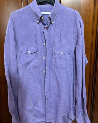 Camicia misto lino - Mauro Malatesta taglia M
