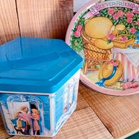 Scatole Vtg "Forever friends" e Eduscho  kaffee