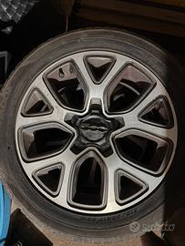4 cerchi fiat 500 x raggio 17