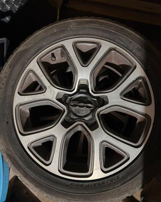 4 cerchi fiat 500 x raggio 17