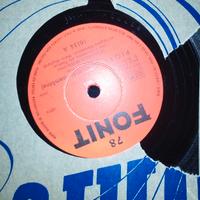 disco 78 giri di epoca 