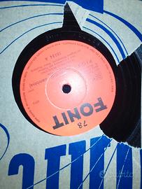 disco 78 giri di epoca 