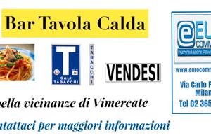 519/25 BAR T CALDA TABACCHI adiacenze Vimercate