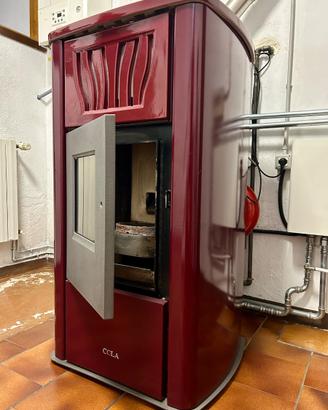Termostufa a pellet COLA TERMO POWER 30 S – 30 kW