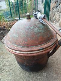 Alambicco artigianale in Rame per  uso  decorativo