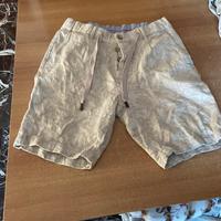 Completo pantaloni bermuda donna