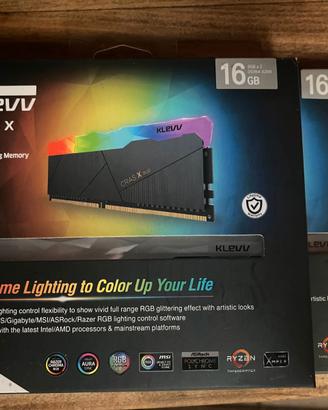 Klevv CRAS X RGB DDR4 da 32 GB 3200 MHz