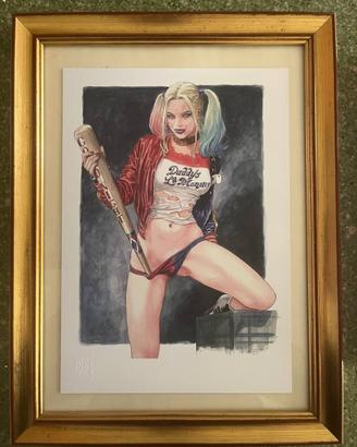 Omaggio a Margot Robbie di Milo Manara