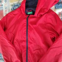 Kway rosso 8/9 anni