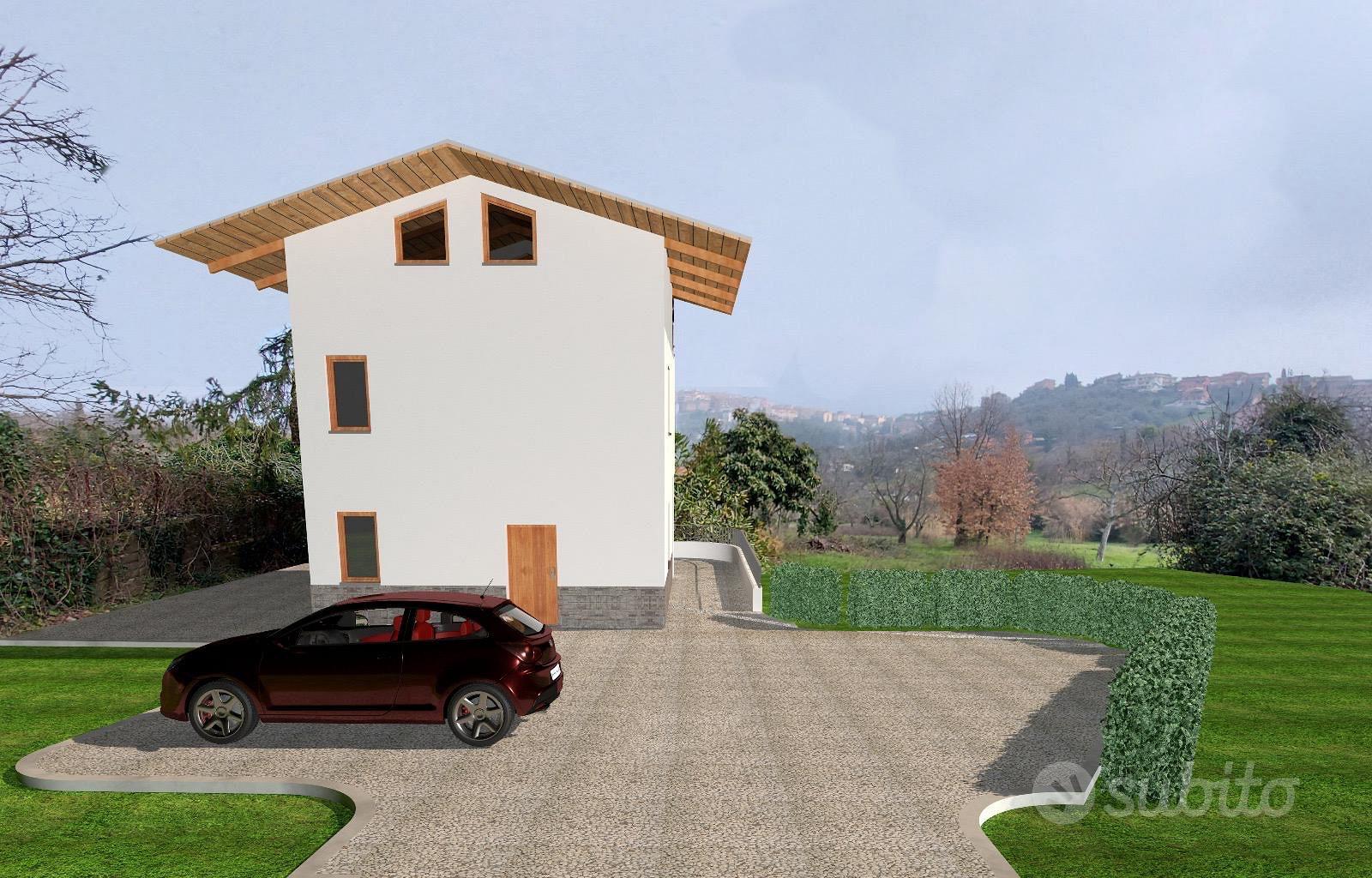 Rustico con progetto approvato - Vista 4
