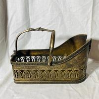 Cesto per bottiglie di Champagne placcato argento