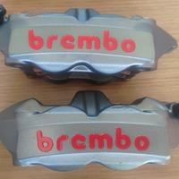 Pinze Brembo M4 100mm NUOVE, con pastiglie freno