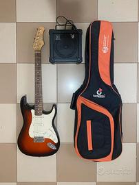 Eko S-300 Chitarra Elettrica con amplificatore