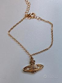 bracciale pianeta color oro