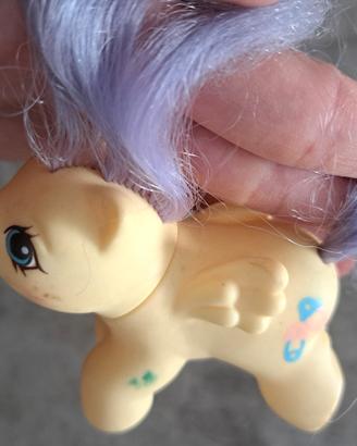 Vintage G1 My Little Pony newborn twins Speckles
