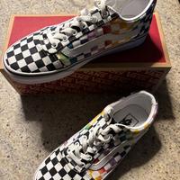 Scarpe Vans Ward Rainbow Black/White nr. 39