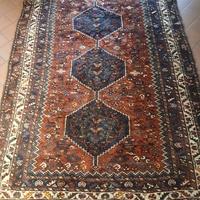 Tappeto persiano Khamseh Morghi antico 