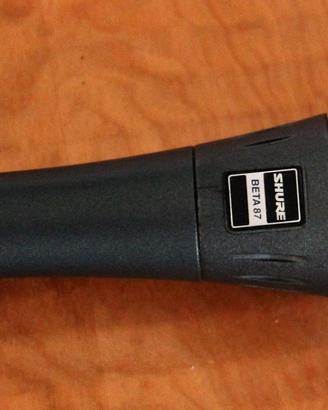 Microfono Shure Beta 87 Made in USA