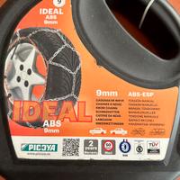 Catene da neve IDEAL ABS 9 mm nuovissime