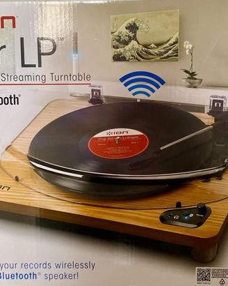 ION Audio Air LP™ Giradischi Bluetooth Wireless –
