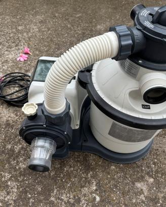 Motore e salinatore intex piscina