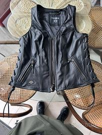 Gilet in Pelle Harley-Davidson