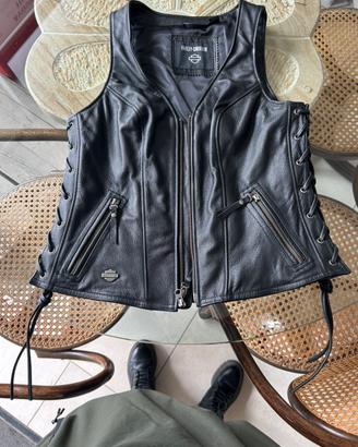Gilet in Pelle Harley-Davidson